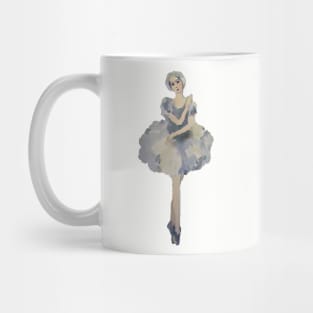 Ballerina watercolor Mug